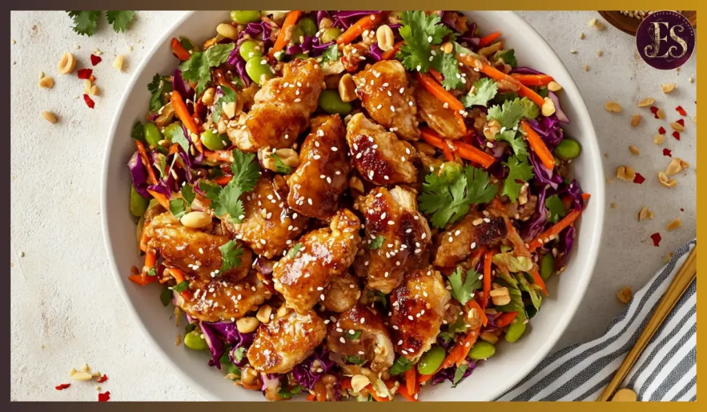 Asian Peanut Chicken Salad