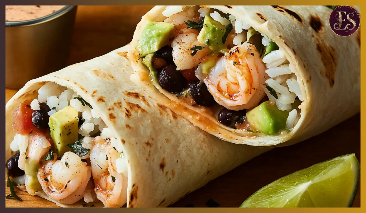 Old Bay Shrimp Burritos