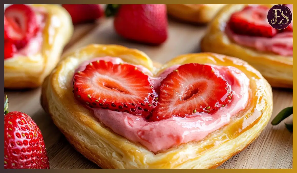 Strawberry Cream Cheese Danishes