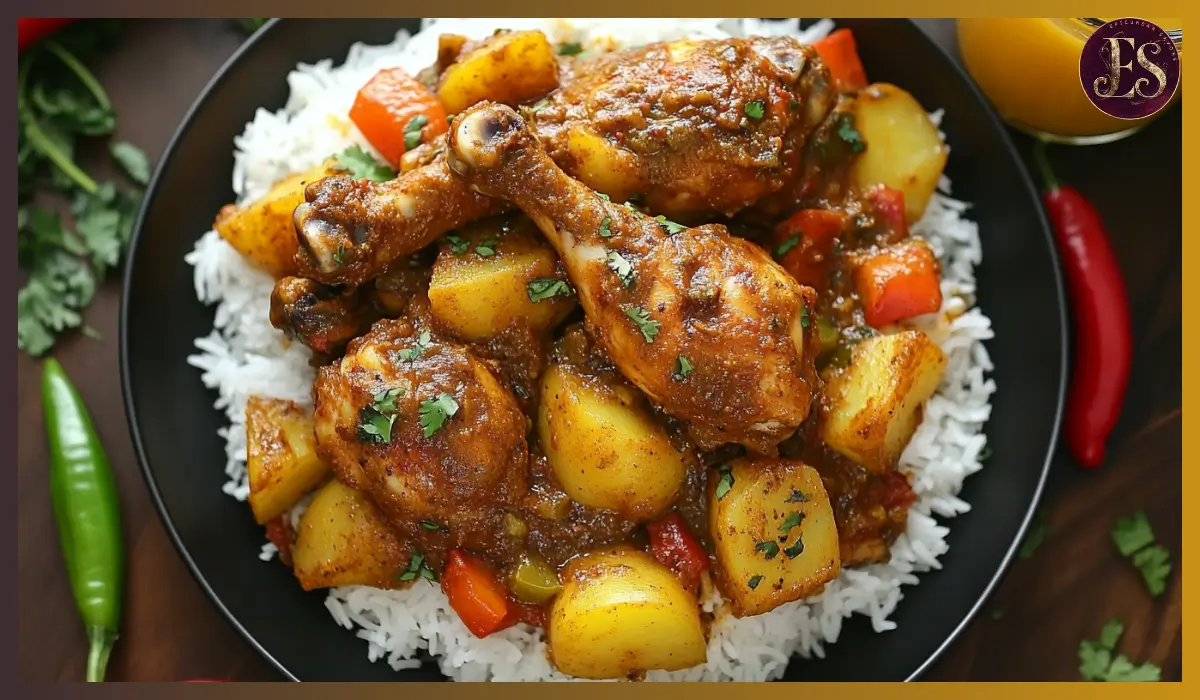 Jamaican curry chicken