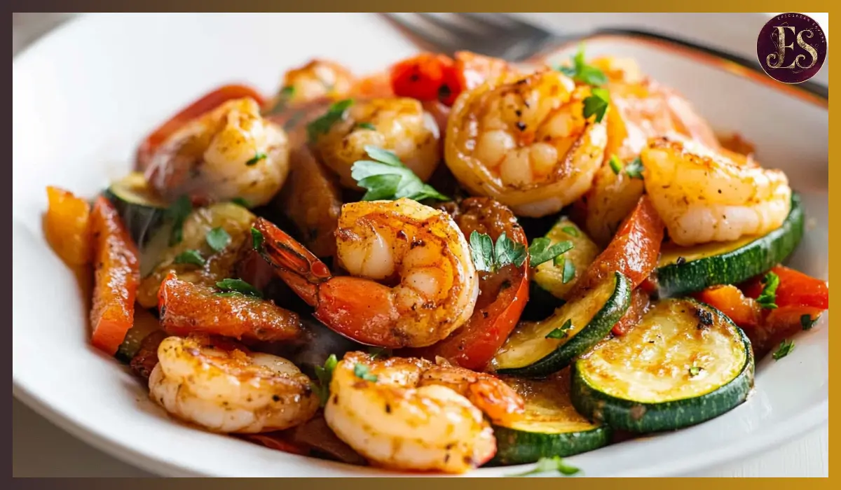 Shrimp and Vegetable Skillet
