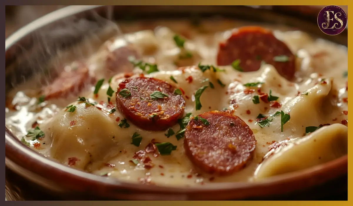 Crockpot Pierogi Casserole