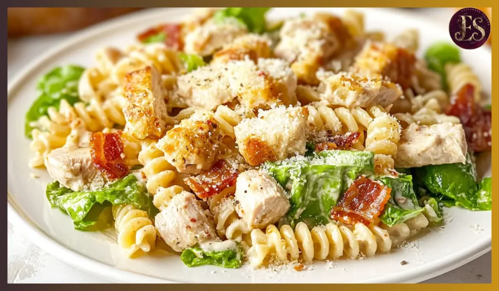 Chicken Caesar Pasta Salad