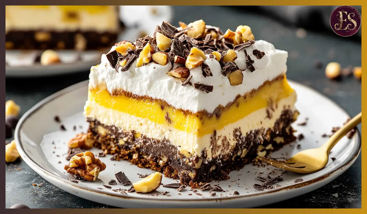 Heavenly layered pudding