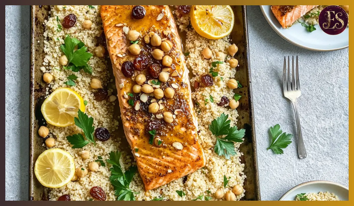 Sheet-Pan Honey Tahini Salmon
