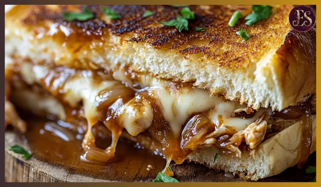 BBQ Chicken Grilled Cheese