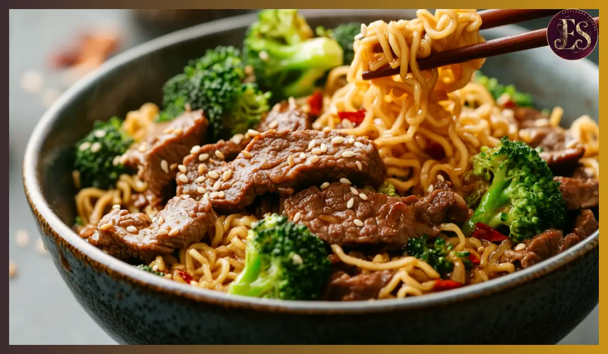 Beef and Broccoli Ramen