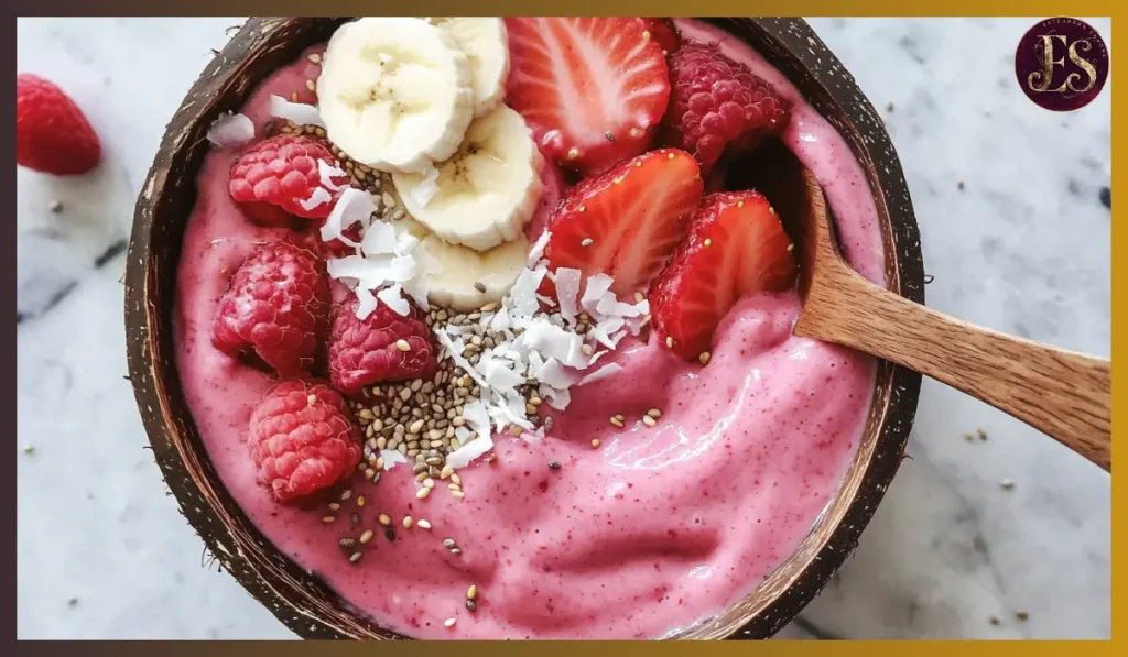 Strawberry Banana Smoothie Bowl
