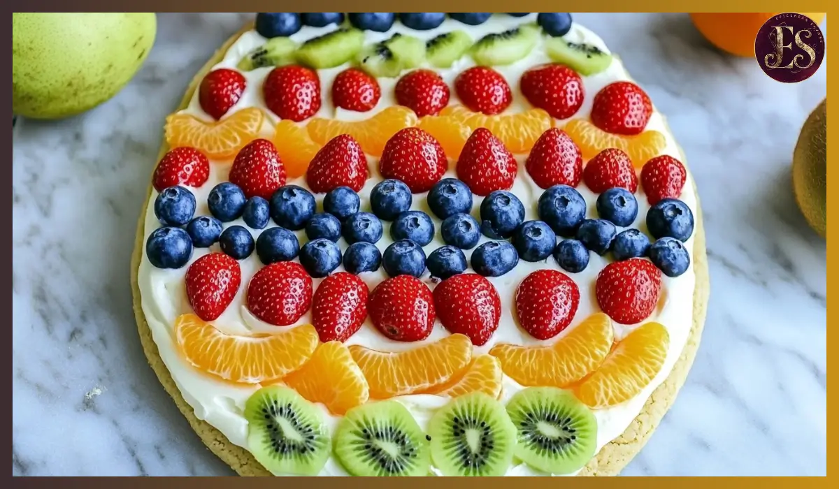 Sugar Cookie Fruit Pizza