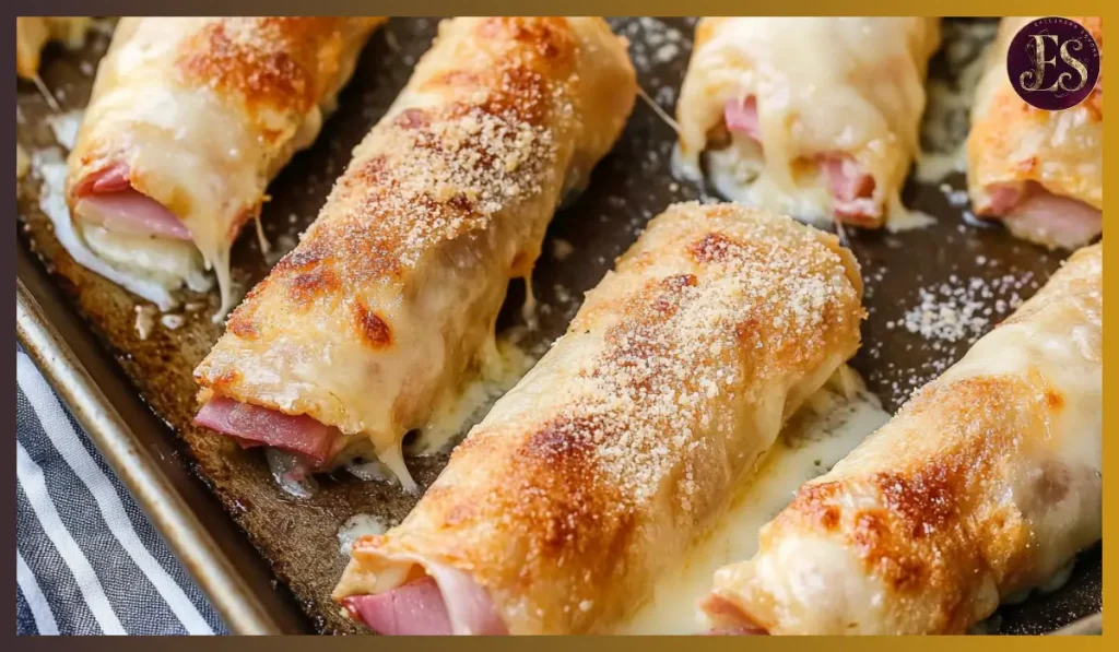 Baked Ham and Mozzarella