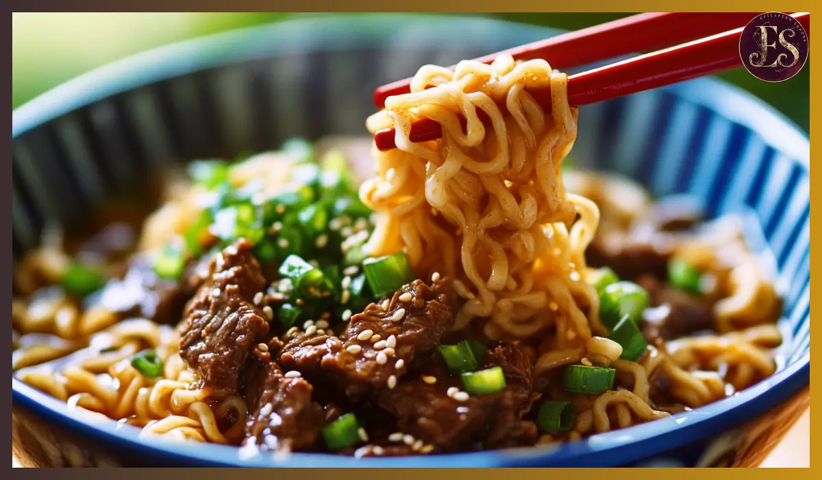 Slow Cooker Beef Ramen