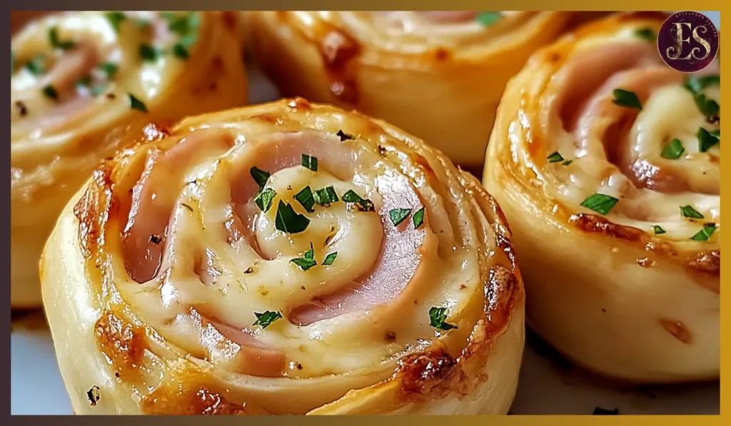 Hot Ham and Cheese Pinwheels