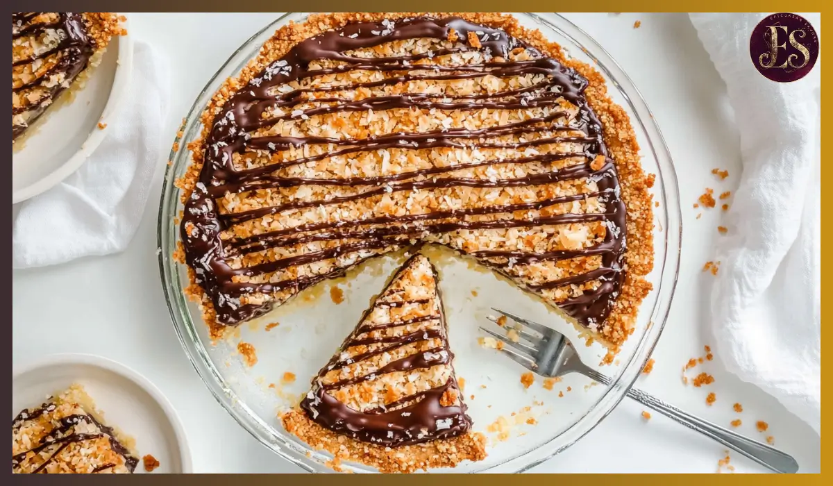 Samoas Cookie Pie