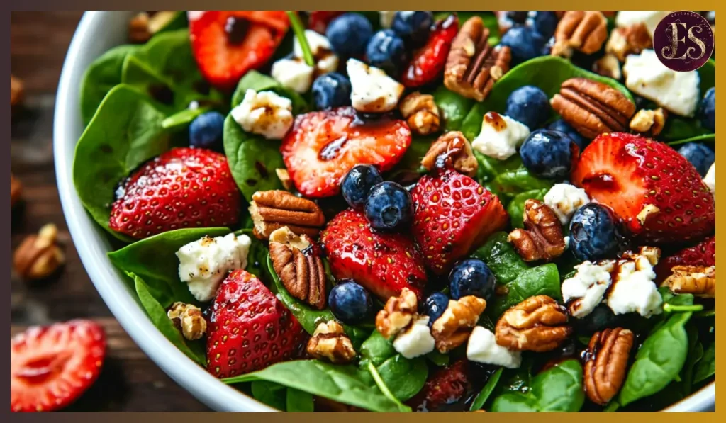 Strawberry Spinach Salad
