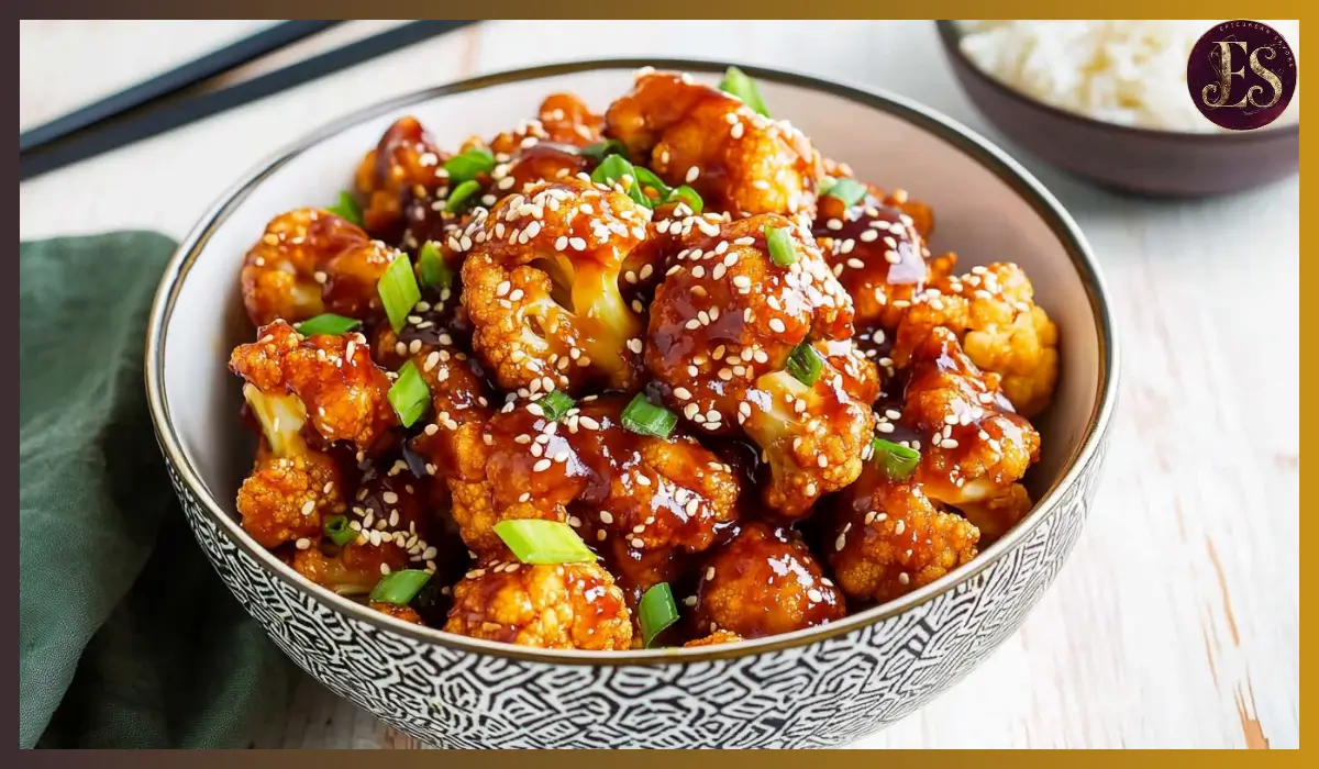 Sticky Sesame Cauliflower