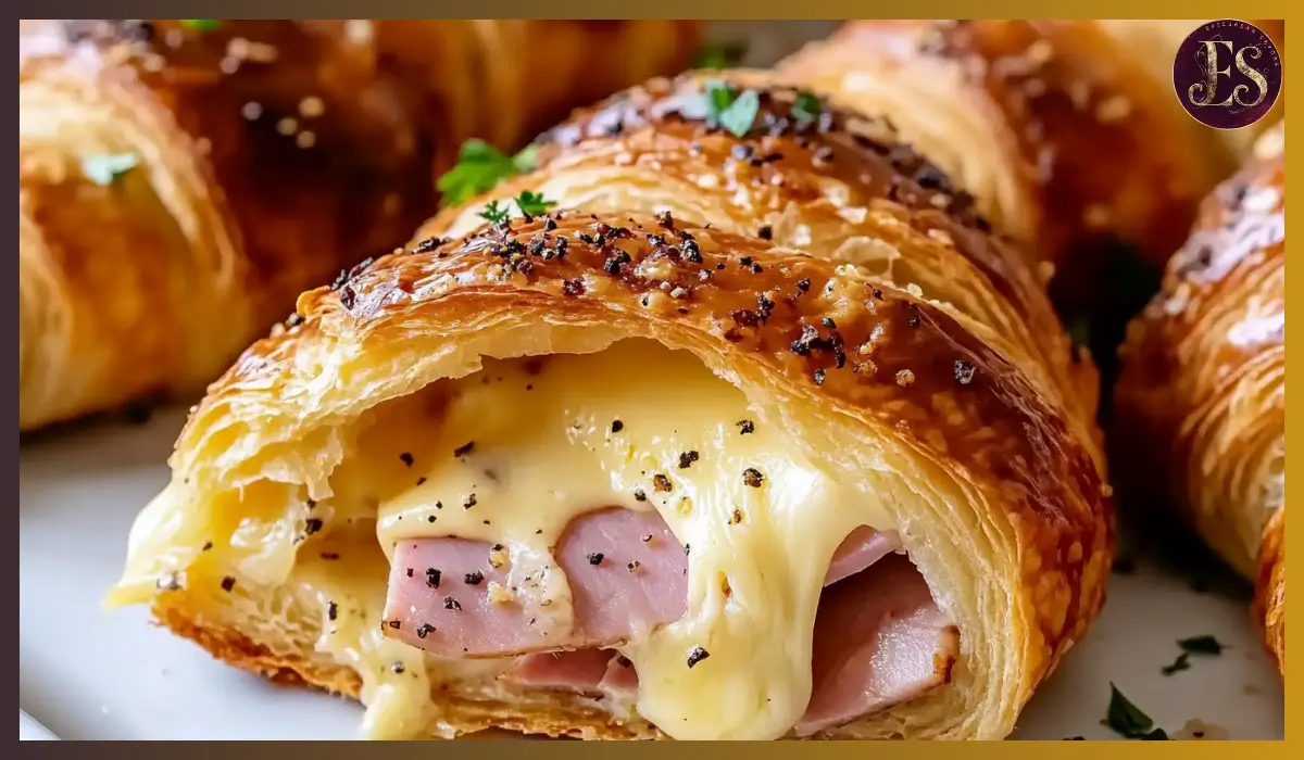 Ham and Cheese Croissants