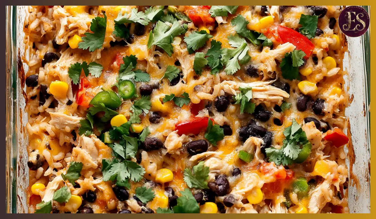 Chicken Burrito Casserole