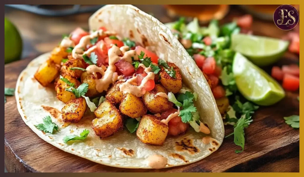 Spicy Potato Soft Taco