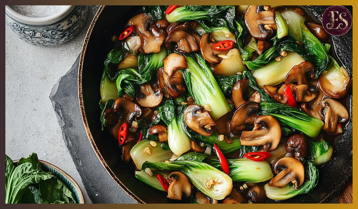 Bok Choy and Mushroom