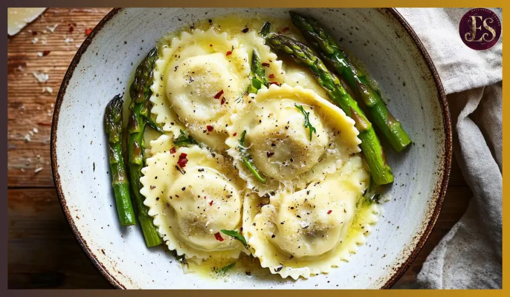 Lemon Parmesan Butter Ravioli