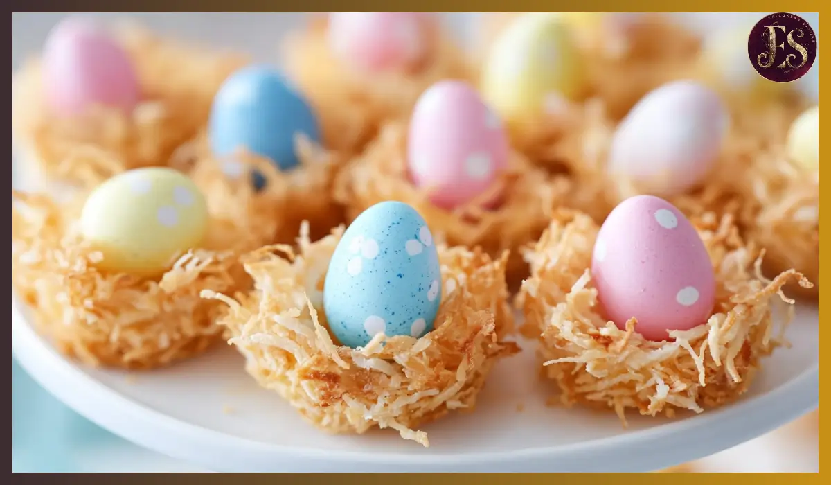 Coconut Macaroon Nests