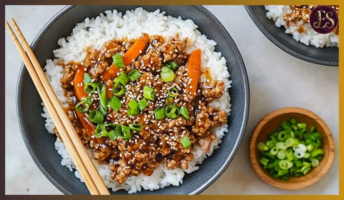 Teriyaki Turkey Rice Bowl
