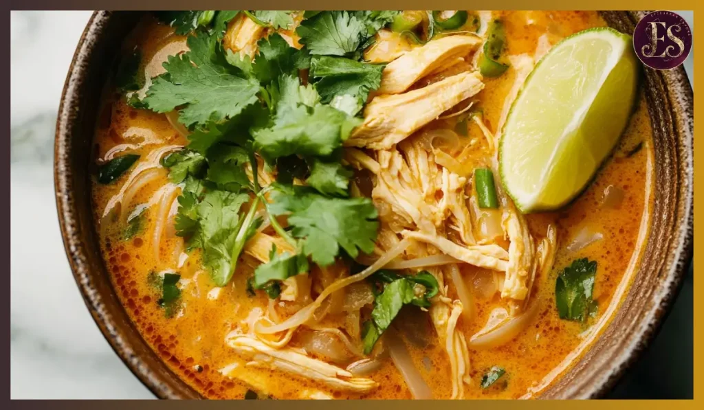 Thai chicken curry soup