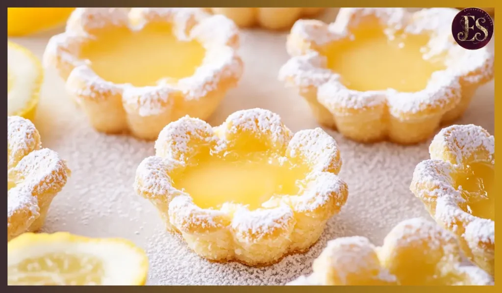 Lemon curd tartlets