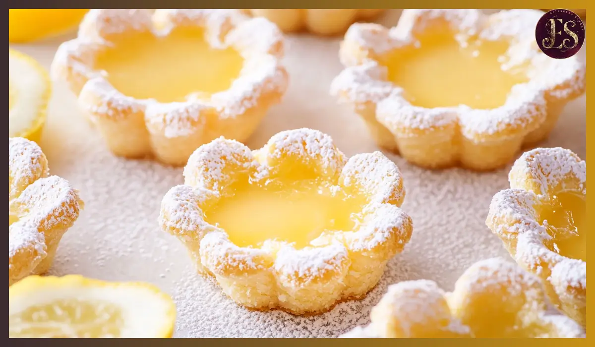 Lemon curd tartlets