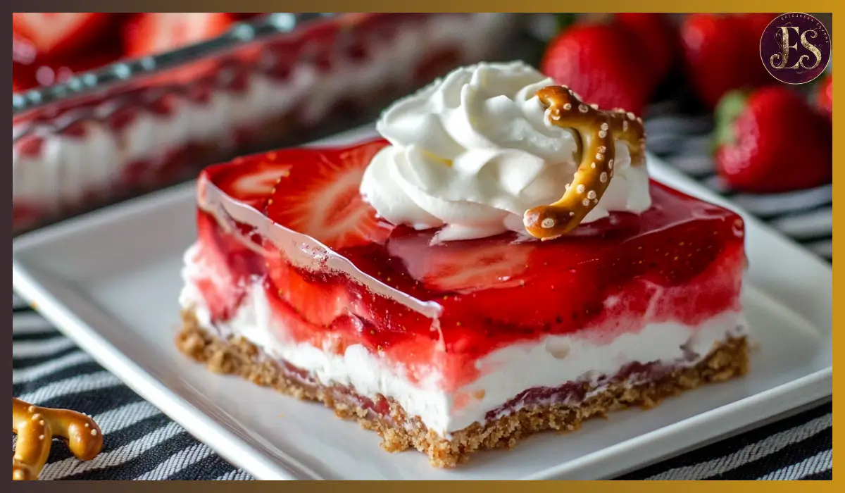 Strawberry Pretzel Salad
