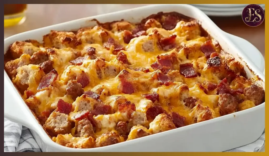 Cheese Sausage Strata