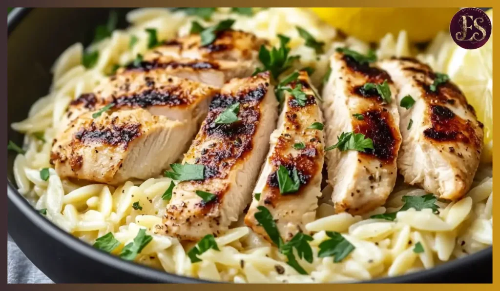 Lemon Chicken Orzo