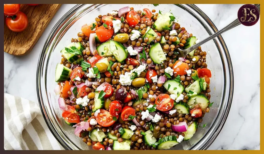 Mediterranean Lentil Salad