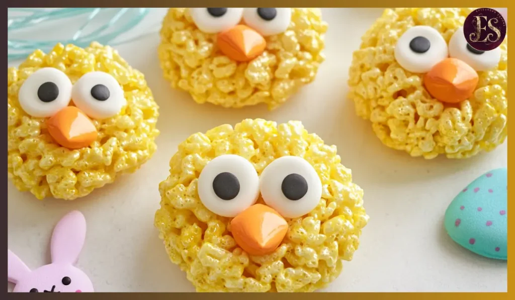 Rice Krispie Easter Chicks