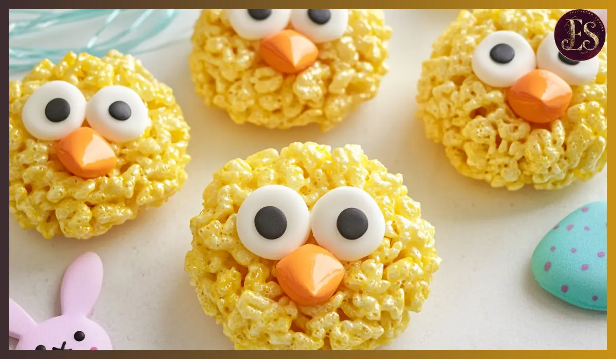 Rice Krispie Easter Chicks