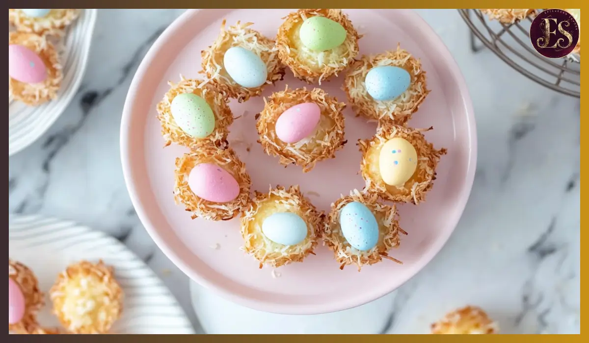 Coconut Macaroon Nests