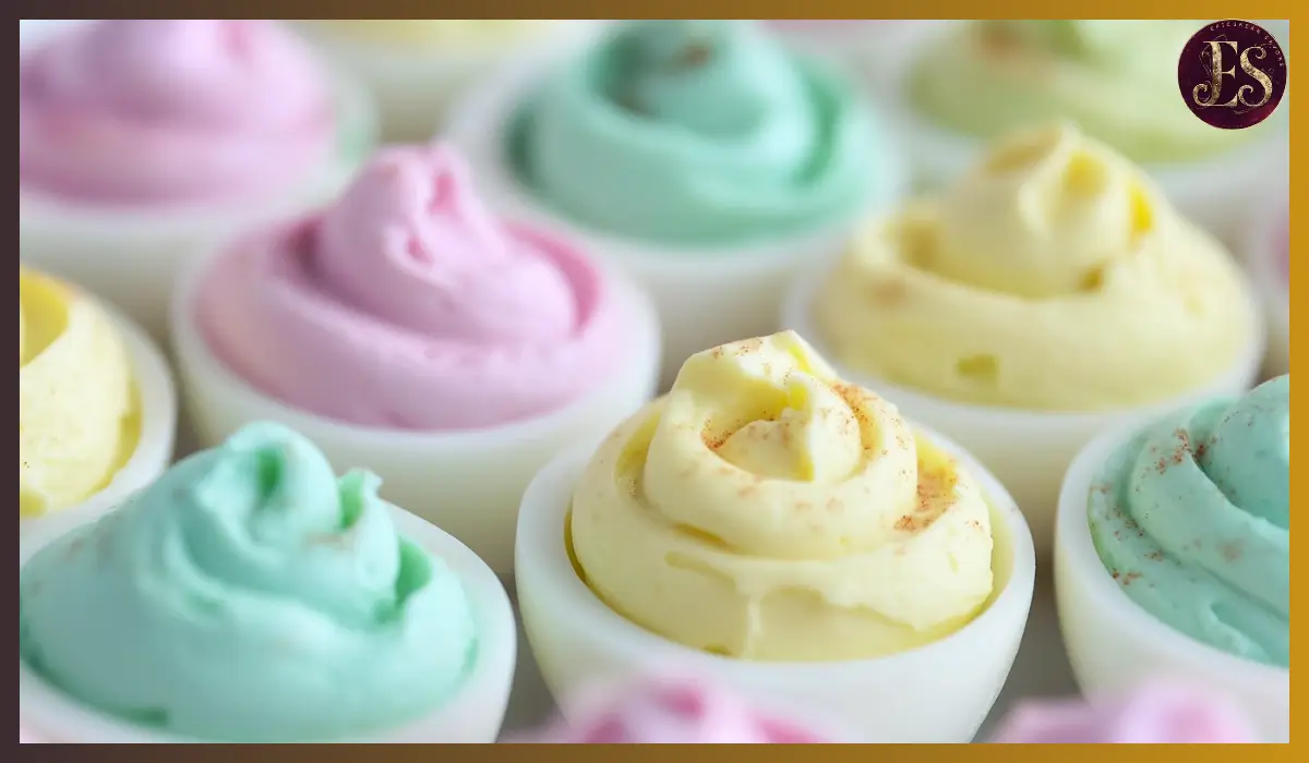 Colored Deviled Eggs