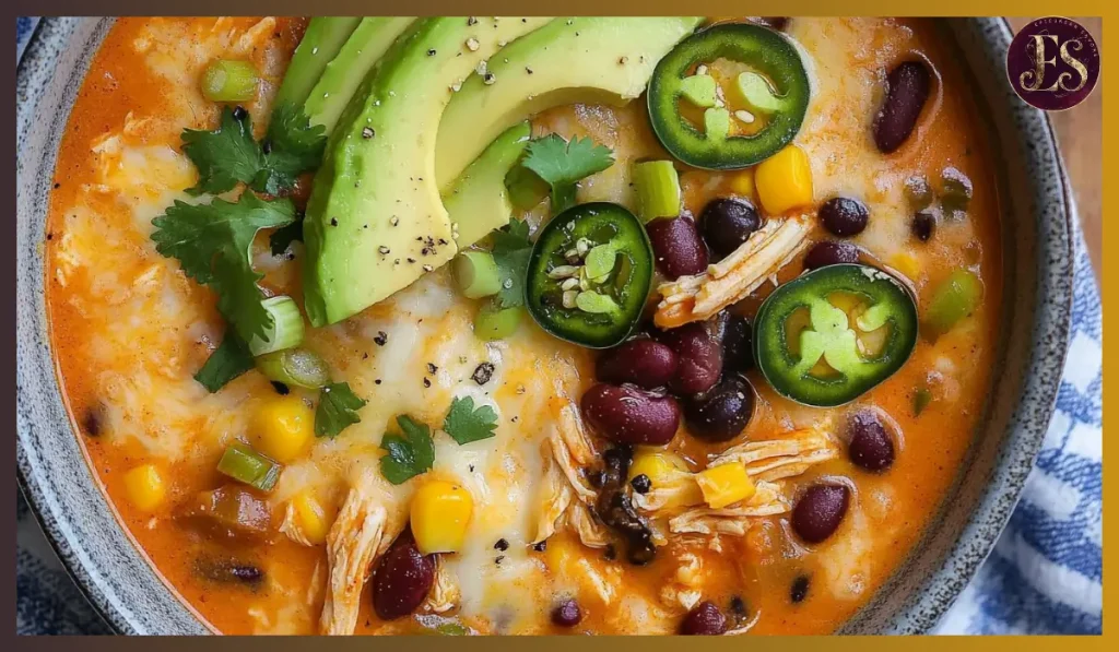 Creamy Chicken Enchilada Soup