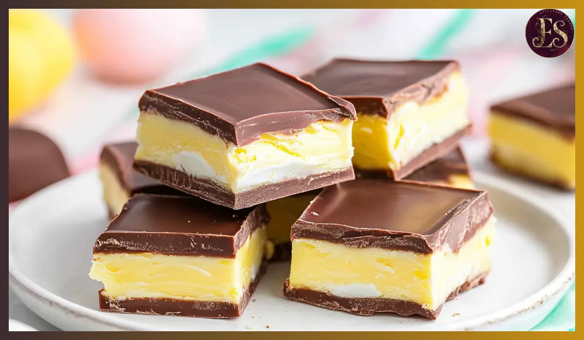 Cadbury Egg Fudge