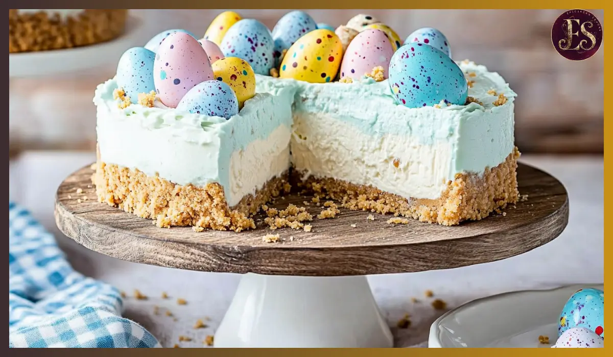 Easter Egg Cheesecake