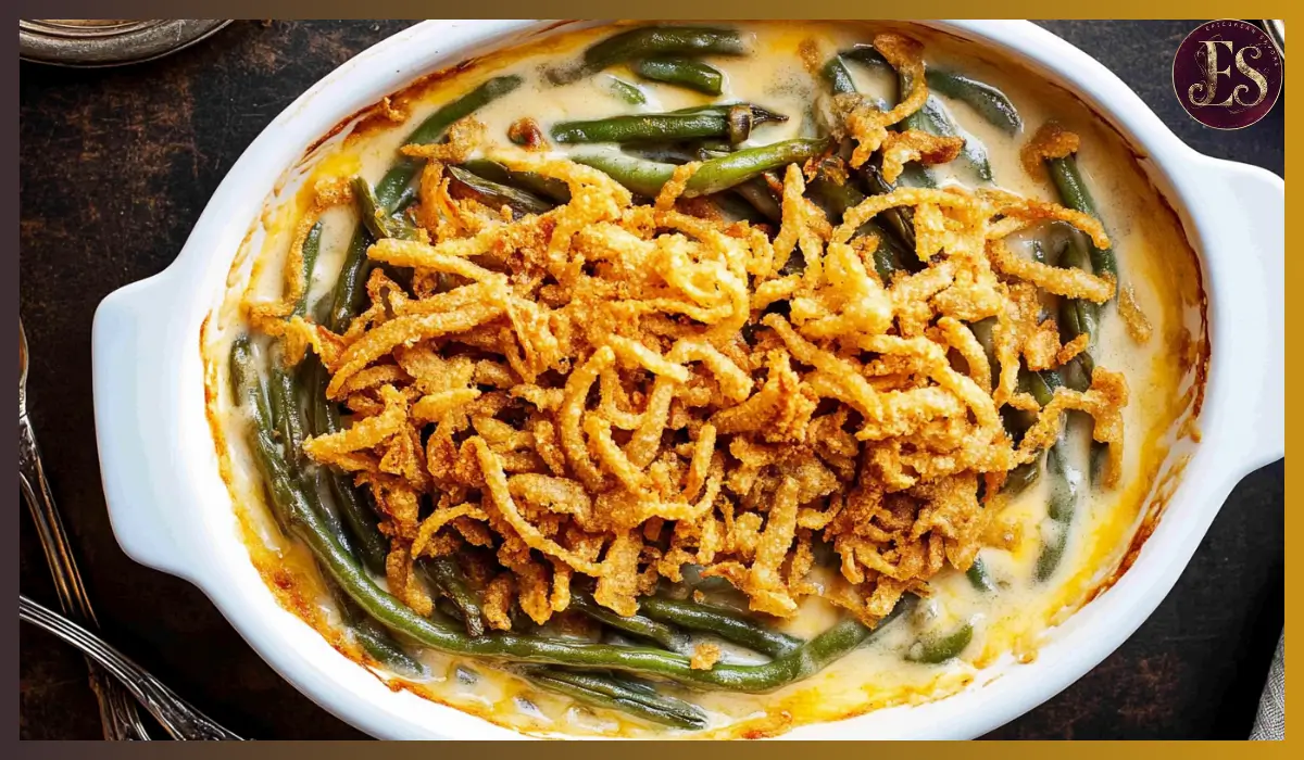 cheesy green bean casserole