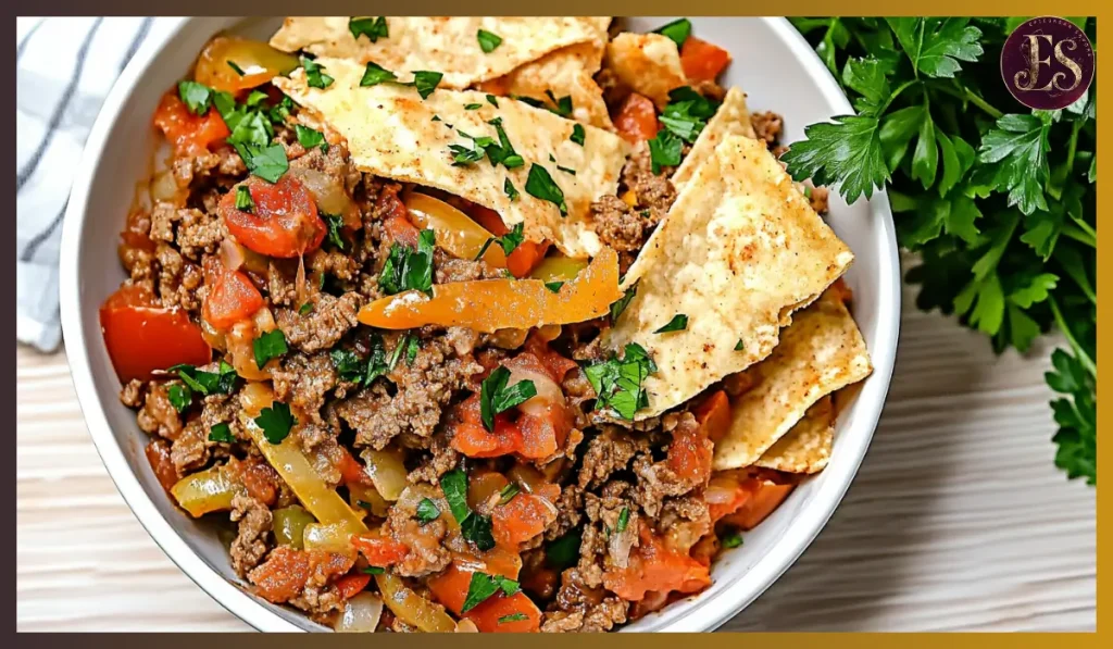 Keto Beef Burrito Skillet