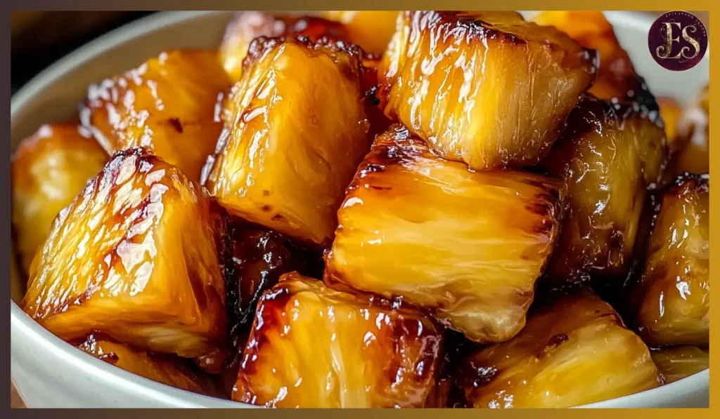Air Fryer Caramelized Pineapple