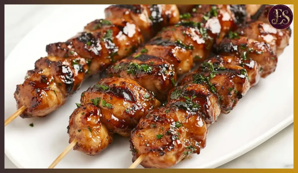 Air Fryer Chicken Skewers