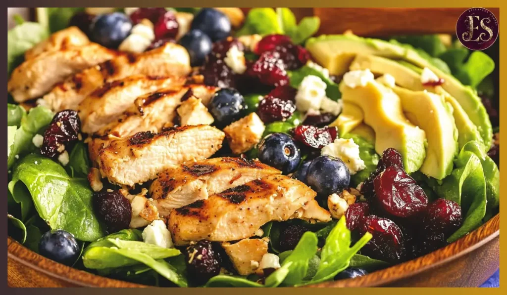 Chicken Blueberry Feta Salad