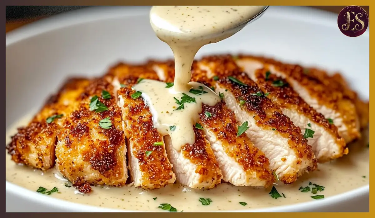 Parmesan Crusted Chicken with