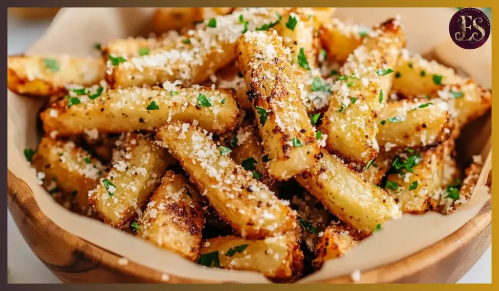 Air Fryer Garlic Parmesan