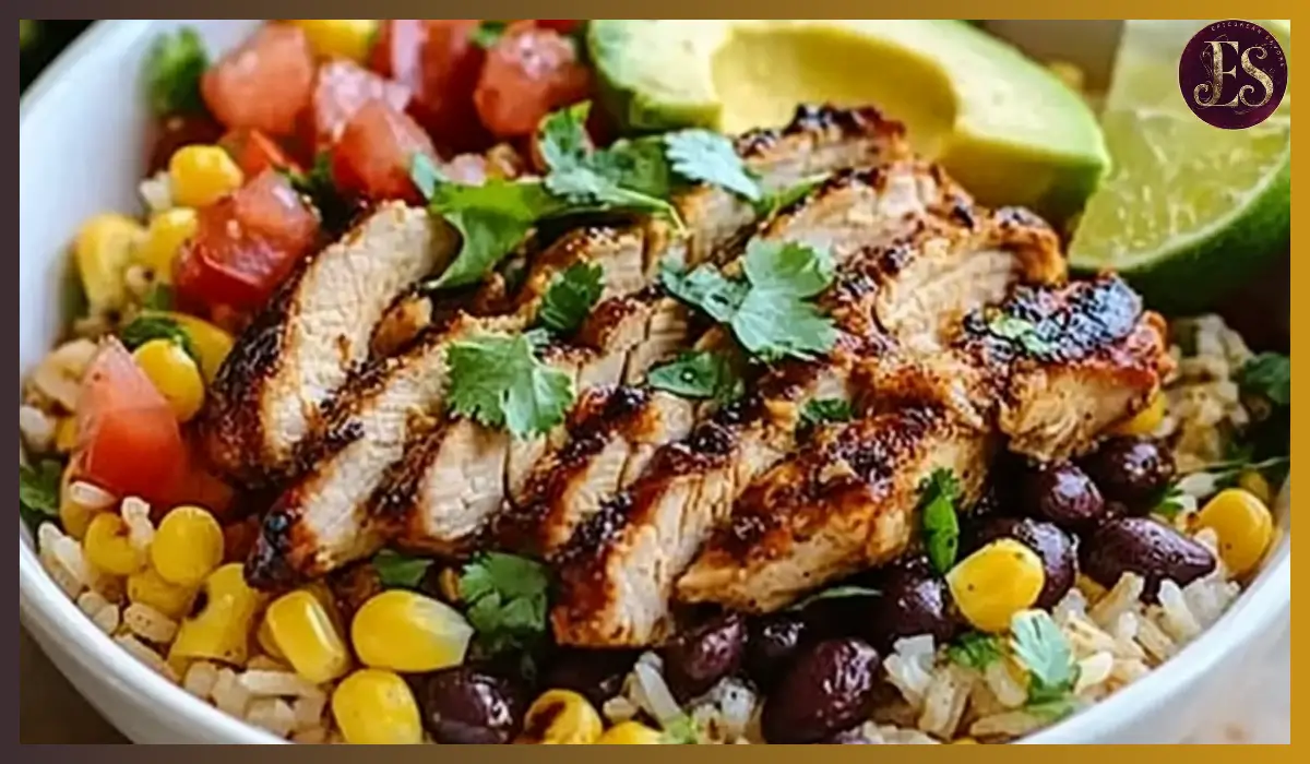 Southwest chicken bowl
