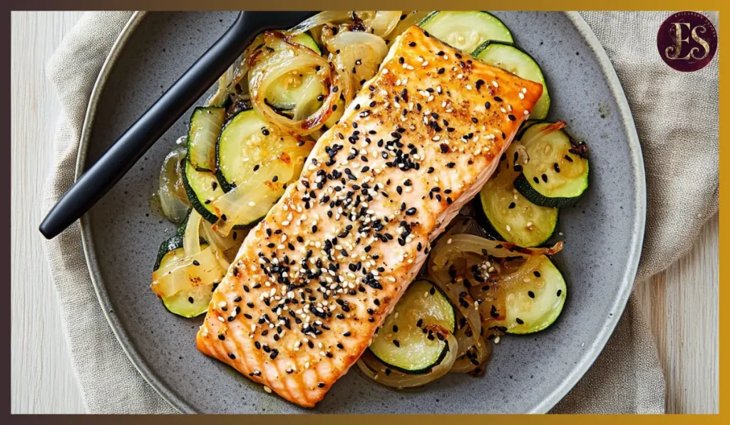 Baked Sesame-Ginger Salmon