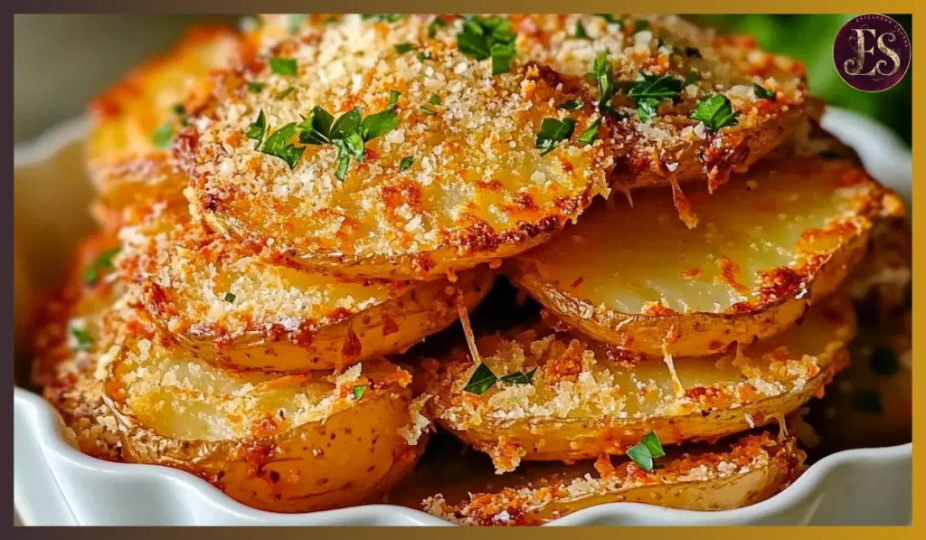 Crispy Crunchy Parmesan Potatoes